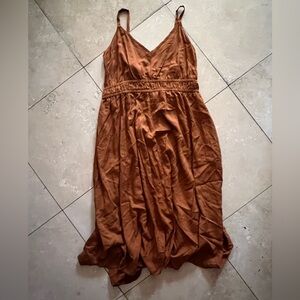 Torrid Copper Midi Dress